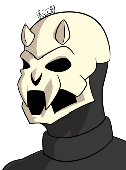 Another Reaper Helmet thingy. Demon one.