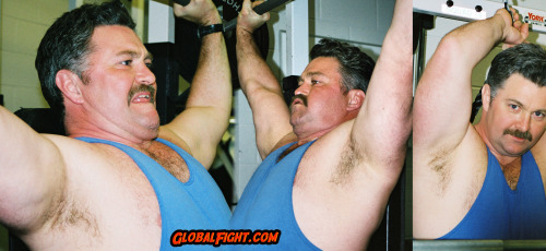 hairy armpits muscledaddy from GLOBALFIGHT.com galleries