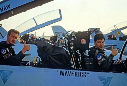 I'll Forever Love Top Gun 1986 Behind The Scenes Pictures 🥰❤❤