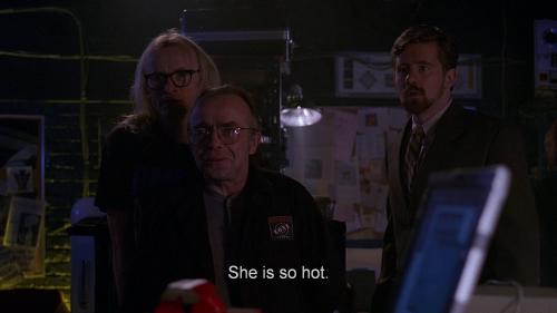 Another gag from The X-Files