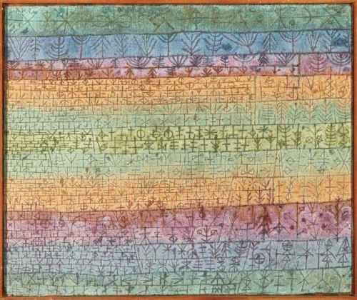 Tree Nursery, by Paul Klee, The Phillips Collection, Washington.