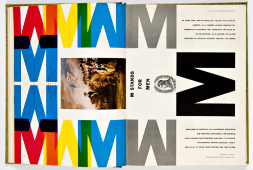 Bradbury Thompson, artwork for Westvaco, early 1960s. More to see: Design Quixotic