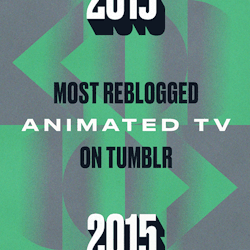 yearinreview:  Most Reblogged Animated TV