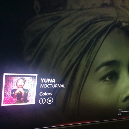 My latest obsession.. #nowPlaying #music #Yuna #Nocturnal #AdventureClub