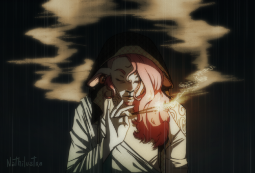 nathilustra:That scene with ma boi Caduceus with the incenses in the last episode really spoke to me