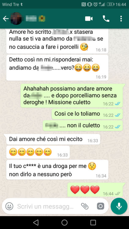 Che Donna adorabile che ho !!! Sei tu una droga !!!