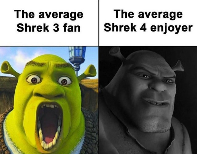 Shrek 4 live : r/memes