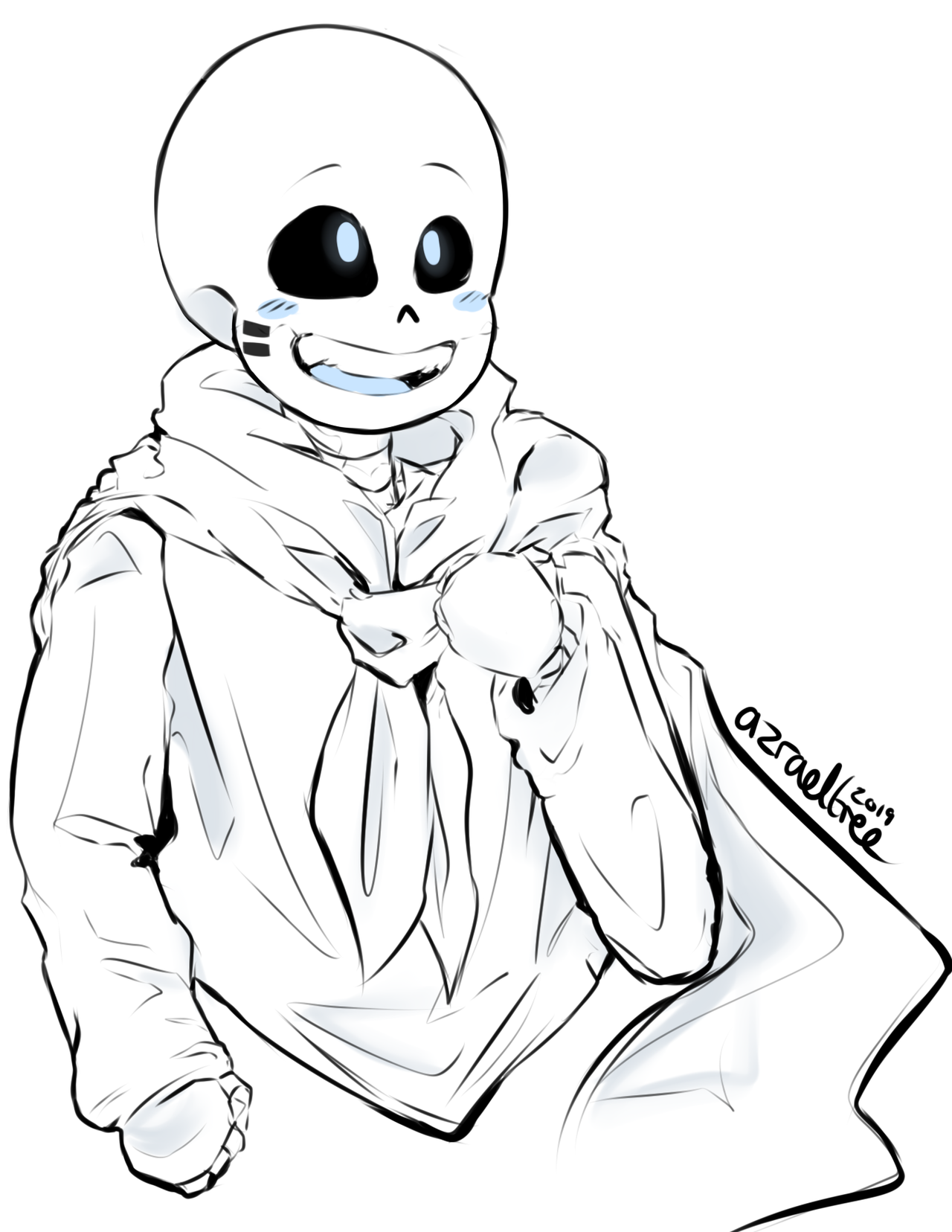 Sans Aus Portrait! {[Remade]} by Springii_ on Sketchers United