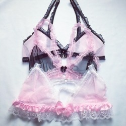 lustfuldolldesigns:  Mesh Bralettes Loungewearwww.lustfuldoll.etsy.com 