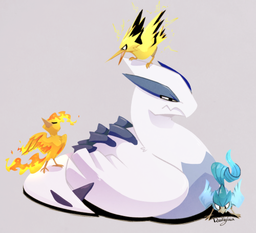 Lugia is cool too