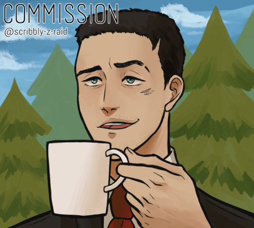 Commission for batternugget on twitter! Special FBI Agent Francis York Morgan from Deadly Premonitio