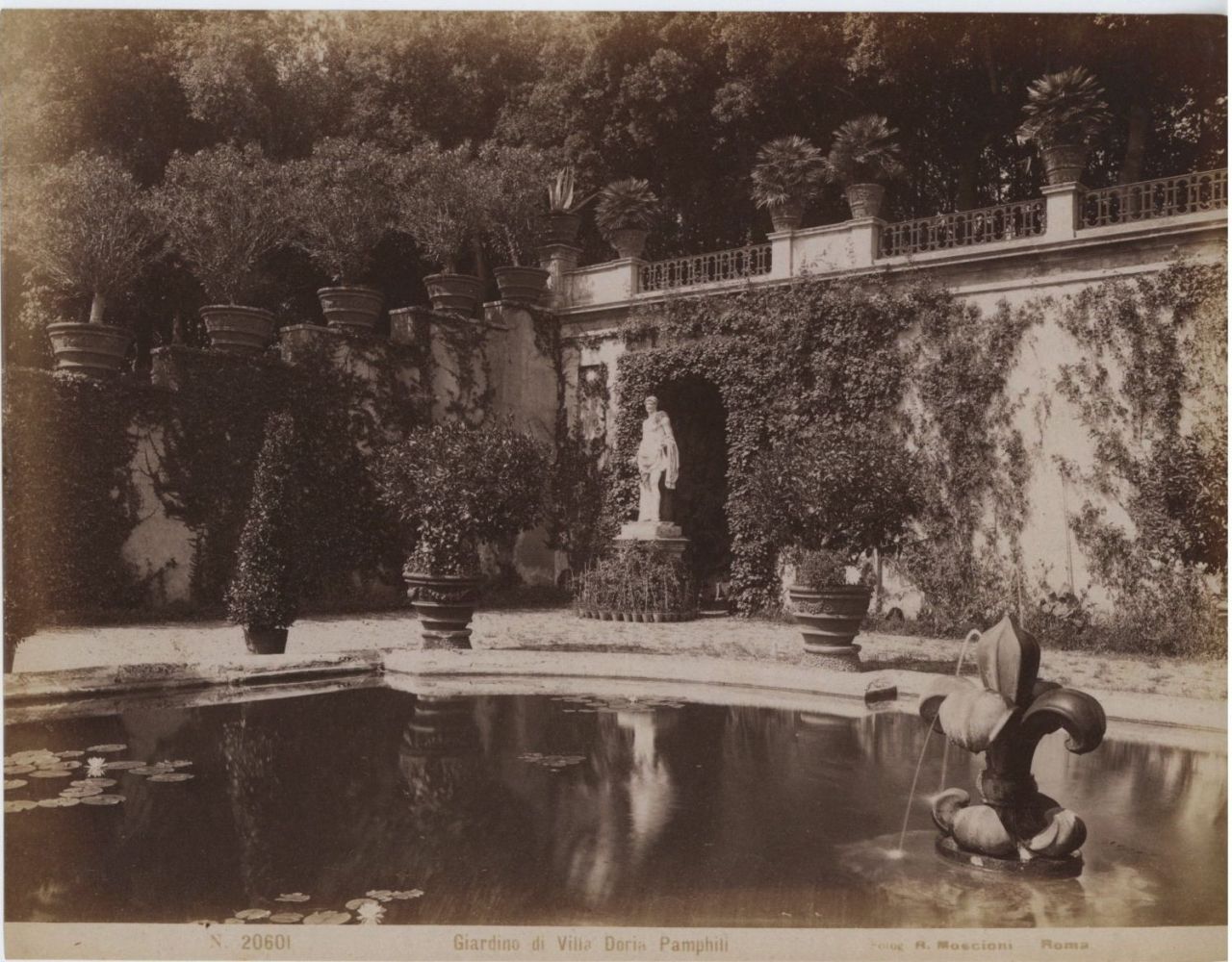 hismarmorealcalm:  Romualdo Moscioni (1849–1925)  Italia  Roma  Giardino di