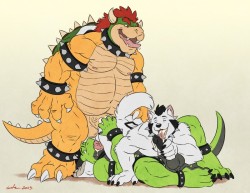 bowsersexgodpart2:  Happy Bowser Day!!!!  ENJOY (and fap a lot)!!  Bowser Time 5/6 If you want to see more Yiff and Bowser visit…. http://bowsersexgodpart2.tumblr.com