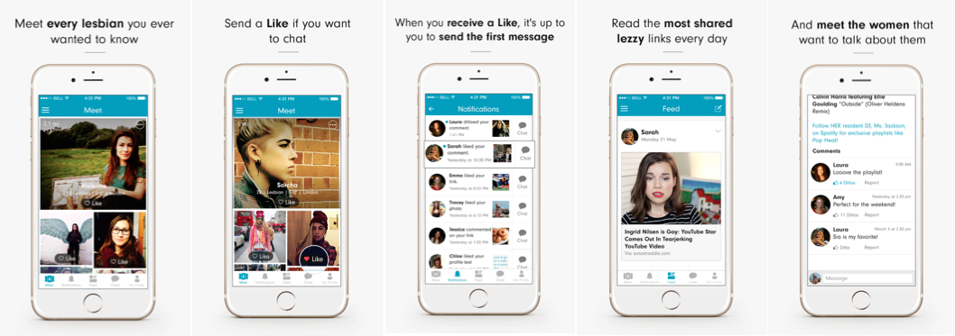 girlswholikegirls:  The app for LGBTQ+ Women 👩‍❤️‍💋‍👩You can now