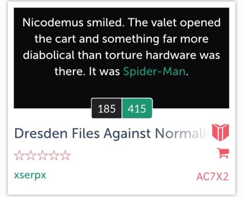 xserpx:Testing out the DF CAH deck on Cardcast’s browse mode. We need to play this again soon!! XD