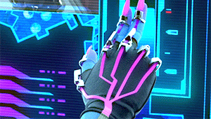 cosmoillusion:  Sombra and her high-tech hands are my new kind of aestetic   σ(≧ε≦σ)