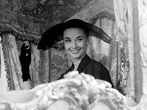 hollygolightlys:Audrey Hepburn as Princess Ann in the opening “news reel” for “Roman Holiday” (1953)
