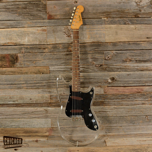apileofsmiles:bushdog:Fender Duo Sonic 60 Lucite (s475)this is pretty cool dang!