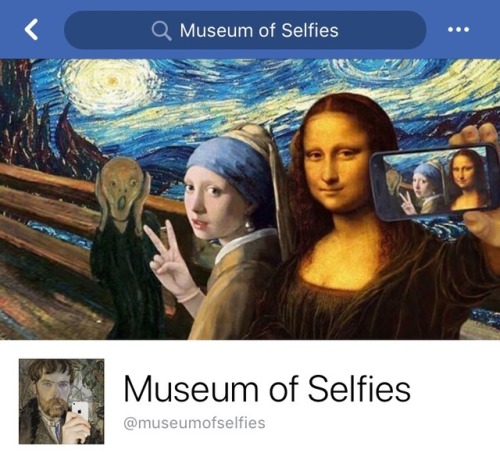 ❗️FAKE Museum of Selfies Facebook page❗️Museum of Selfies is only on Instagram and Tumblr.
The person even photoshops my hand in front of various paintings. And we do not do photoshop 🙅‍♀️
I’ve tried to talk to Facebook about, but they won’t do...