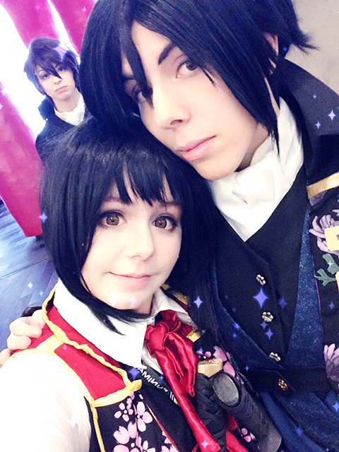 Shinpachi ❥ Naki Cosplay &amp; Pandaman Cosplay Kimigiku ❥ Yuzuna Kaoru ❥ Fuyu cosplay Hijikata 
