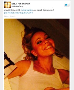 typac:  Mariah Carey tweets a ‘new’ pic