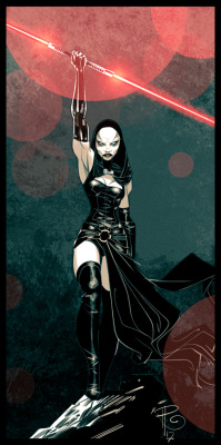 ingoroemling:A quick one, Asajj Ventress.