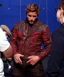 jensenackesl:Chris Pratt on the set of Guardians of the Galaxy Vol. 2