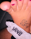 footfetishlifestyle2:Footfetishlifestyle 😍👣 taking my gf‘s sexy socks off 😍👣