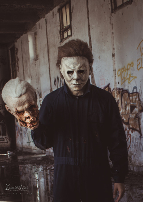 Michael Myers (Halloween 2018) Cosplaypor Axel Zeballos, Argentina. IG  www.instag