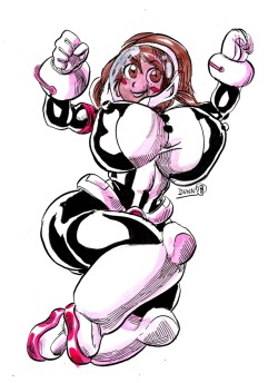 goudadunn-nsfw:Uraraka Ochako