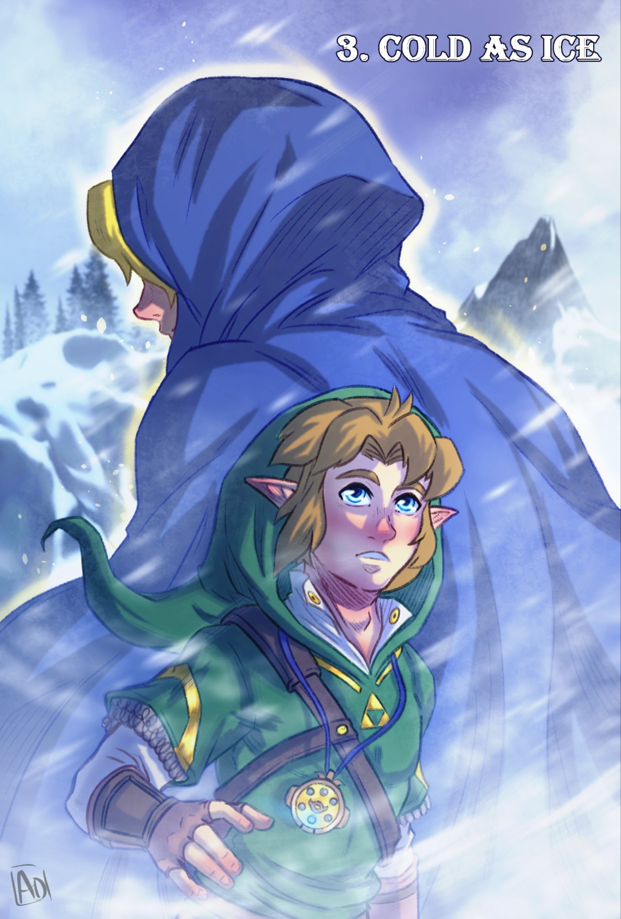 OC] Here is a little fanart of Link from the Legend of Zelda