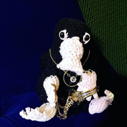 The cutest thief. . . #crochetconcupiscence #crochet #crochetersofinstagram #amigurumi #amigurumiadd