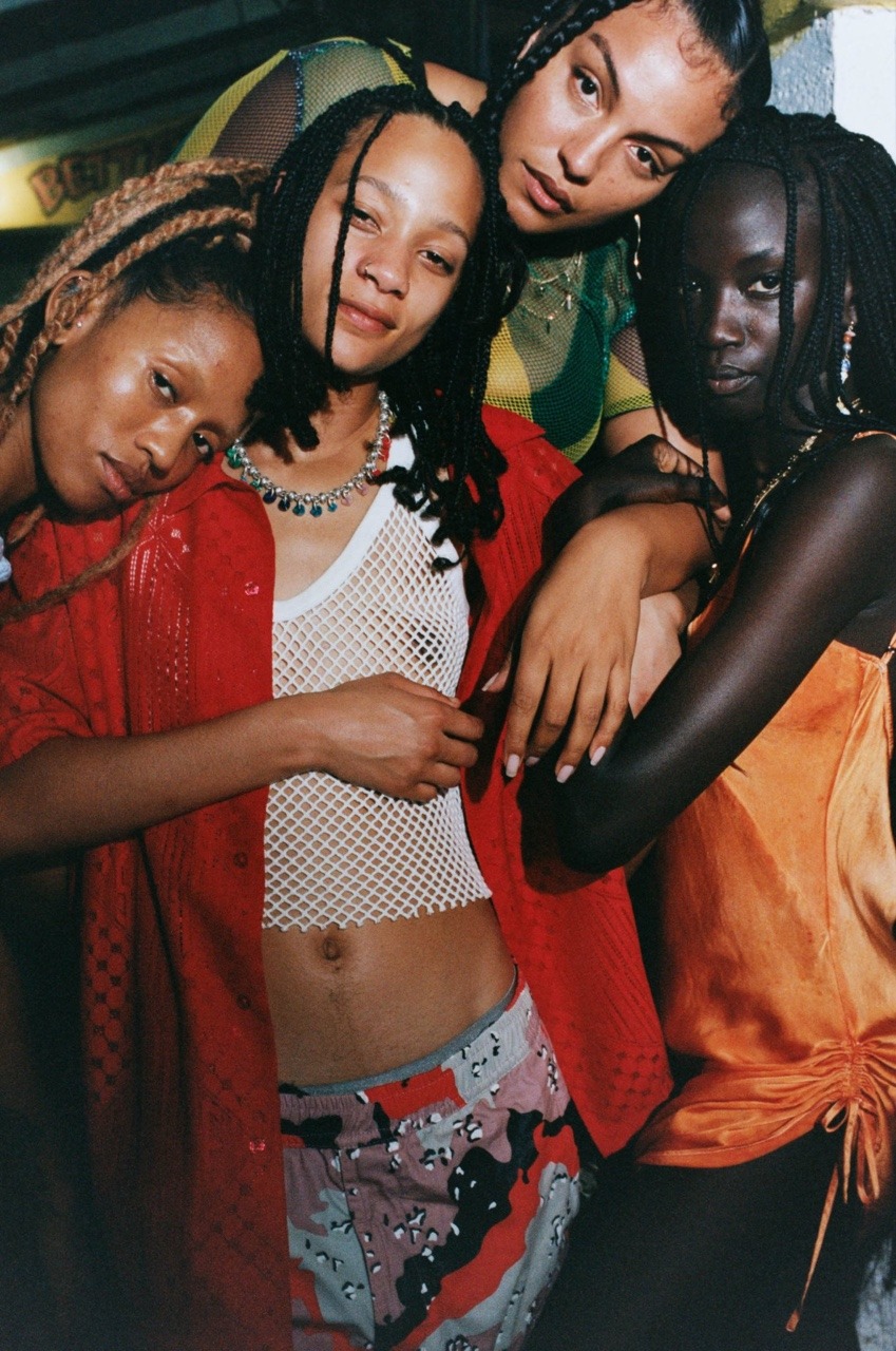 sinnamonscouture:Anok Yai, Binx Walton, Selena Forrest, Adesuwa Aighewi &amp;