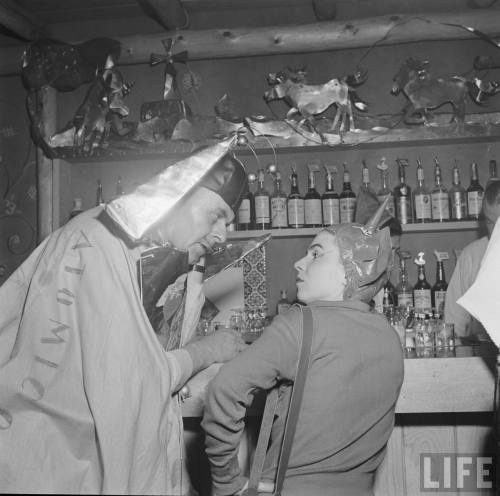 Saints and Devils party(Allan Grant. 1951)