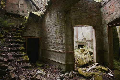 Poltalloch Houseabandoned Victorian mansion in Scotland, built around 1849 and left to fall into dis