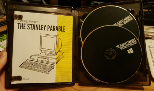 petridishee:The Stanley Parable IndieBox (½) For those curious, here’s an extensive photoset of ev