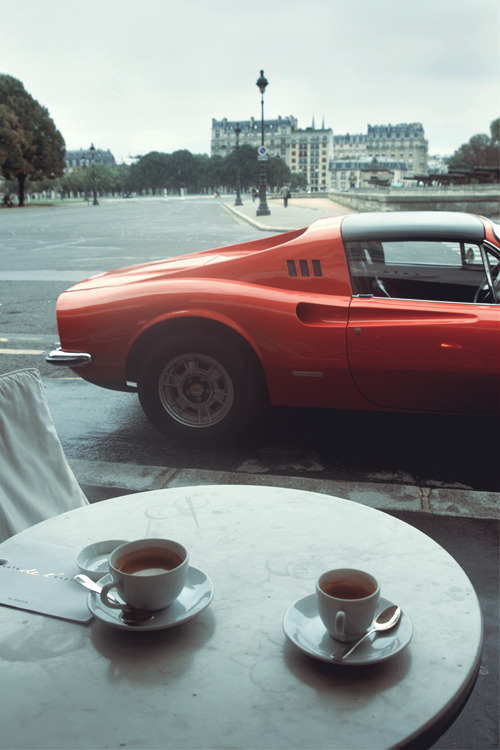 mistergoodlife:Coffee break with the 246 Dino