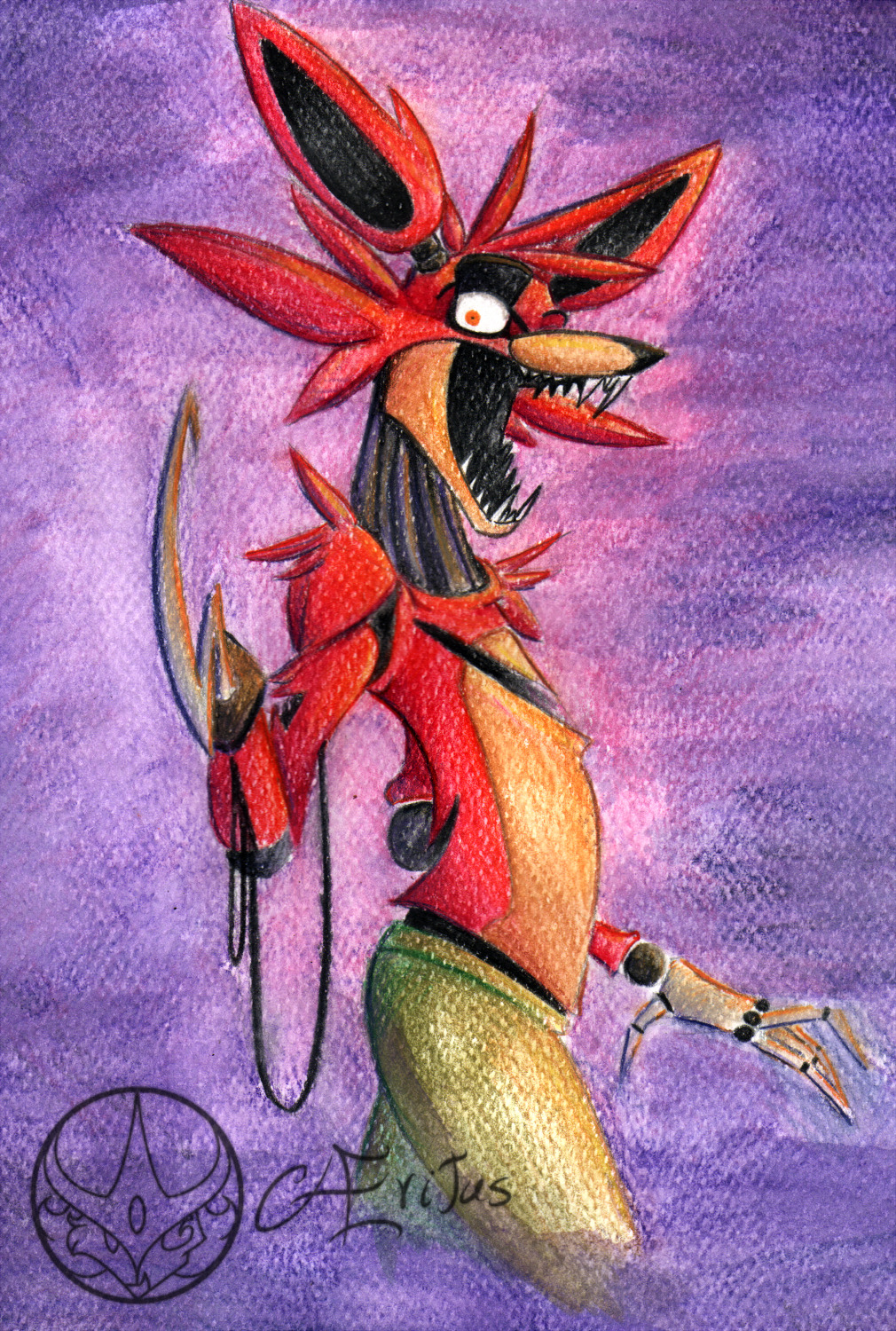 aeritus-art:  Foxy - Art by Aeritus 