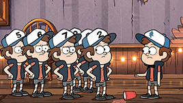 end-area:  Gravity Falls // Rick and Morty parallels  