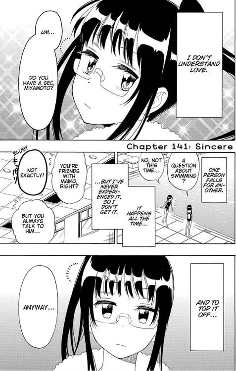 Nisekoi Chapter 141 Don T Give Me That Doki Doki