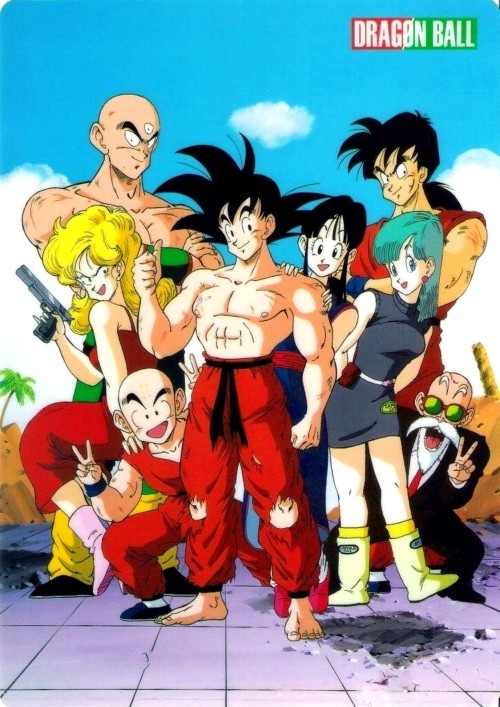 jinzuhikari:Vintage Dragon Ball Shitajiki by Animetopia / Toei Animation / Fuji TV (1988) - no High 