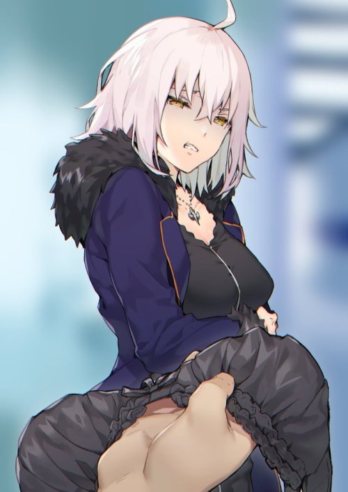 イトハナ＠新刊委託中さんのツイート: &ldquo;メンズバレンタインデー(男性から女性へ下着をプレゼントし愛を告白する日)らしいので邪ンヌにブラをプレゼントしてみたよ… &am