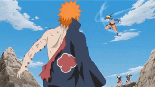 when does the naruto vs pain fight start