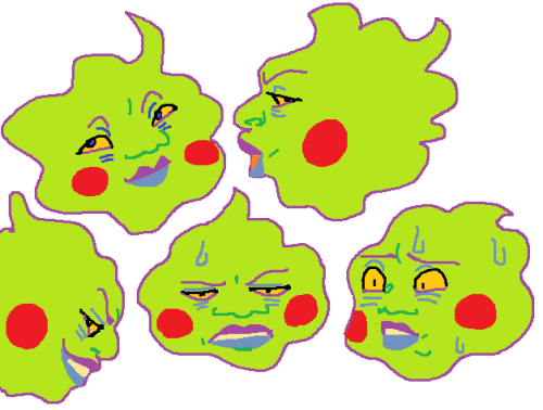 arte-do-rei: Mspaint doodles of dimple bc of course