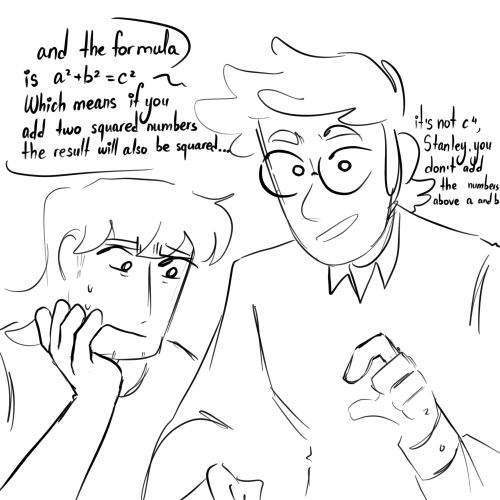 Fiddleford Teaching Stan Something But He Stays Patient While Stan Is Trying His Best To Understand