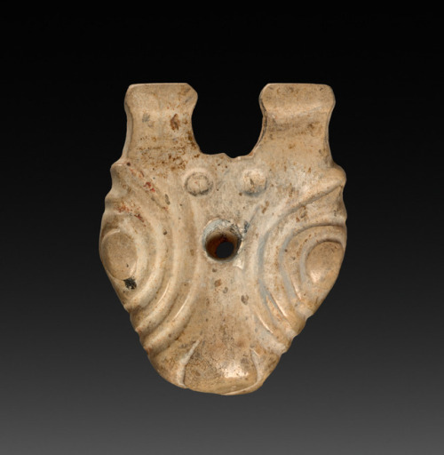 Bovine Mask with Capped Horns, 14, Cleveland Museum of Art: Chinese ArtSize: Overall: 1.9 cm (&frac3