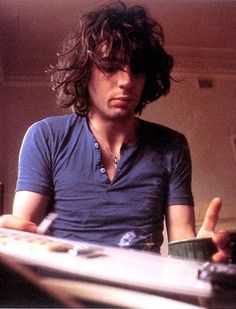 mairabarrett:  Syd Barrett at his flat , earls court, london, april 1969, madcap session. 