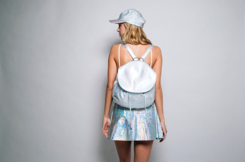 americanapparel:  The Hologram Leather Collection.