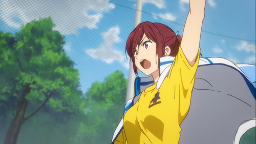 matsuoka-rinrin:  The third episode of eternal summer was awesome. Makoto made my heart jump a little, Nagisa made it break a little and Rin/Rei put it all back together. But another thing I really loved was Gou. But I very rarely see anyone talk about
