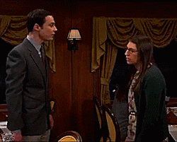 jaymequirky:  And then Sheldon kissed Amy
